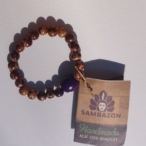 New Acai Seed Bracelet